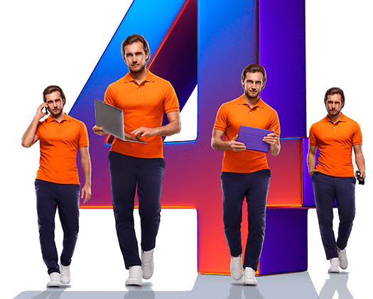 Великолепная четверка Ростелеком в&nbsp;деревня Ново-Загарье (Московская область)